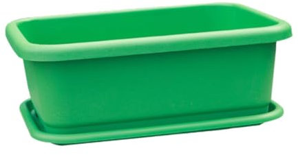 Colcolo Blumenpot Gemüsepflanzenbehälter bequem einfach zu bedienen mit Tablettpflanzkasten Anbau Topf für die Haushaltsklasse Yard, GrÜn