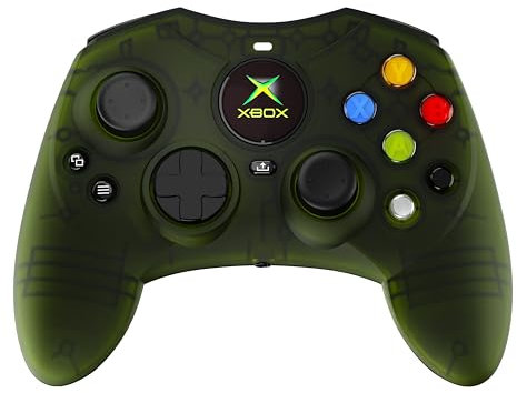 Hyperkin DuchesS Wired Controller - Green - Officially licensed replica for use with Xbox Series X|S, Xbox One, Windows 10|11, PC, Video Game Controller with Hall Effect Sticks, 3.5MM,
