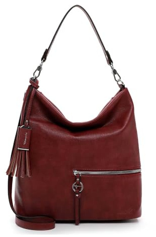 Tamaris Nele Hobo Bag Darkred