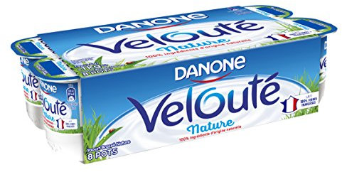 Danone Velouté Yaourt brassé nature 8 x 125 g