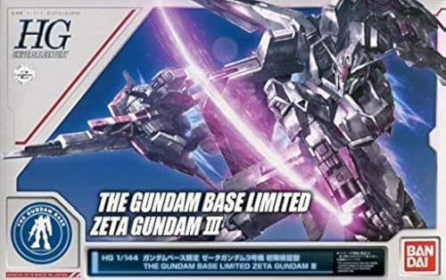 Premium P-BANDAI HGUC Gundam Base Limited Zeta Gundam III HG 1/144 Model Kit