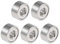 sourcing map 5 Stück Kugellager Rillenkugellager 682ZZ 2mm Innendurchm 5mm Außendurchm 2,3mm Bohrung Doppelt Geschirmt Chromstahl Z2 für Skateboard 3D Drucker Roller Inline Skates