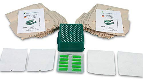 Sparset Filterset für Vorwerk Tiger 251, 252 mit hochwertigem Aktivfiltersystem