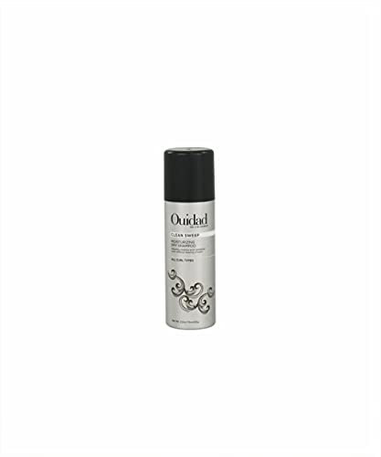 Ouidad Clean Sweep Moisturising Dry Shampoo, absorbiert überschüssiges Öl, Schweiß und Gerüche und hinterlässt einen frischen Duft, unsichtbare Formel hinterlässt keine weißen Rückstände, 70 ml