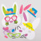 Baker Ross Osterhasen-Masken, 4er-Packung, Osterbasteln für Kinder, AX769