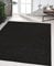 the carpet Marley eleganter Designer Teppich Wohnzimmer, weicher & pflegeleichter Kurzflor Wohnzimmerteppich in Schwarz, Teppich 120 x 170 cm