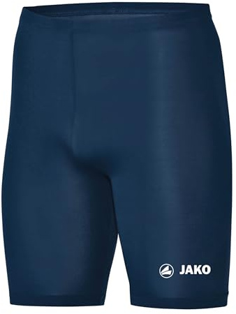 Jako Unterziehhose Kinder Tight Basic 2.0 Navy 140 - Elastische Fahrradhose Aus Polyester, Radlerhose Mit Elastischem Bund, Thermohose
