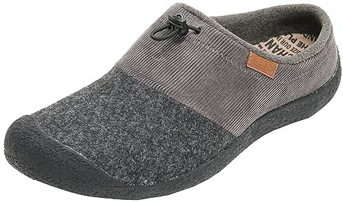 KEEN Herren Howser 3 Slide Hausschuh, Magnet Cord/Charcoal, 45 EU