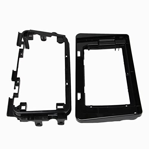 Dariokki 10,1 2Din Auto Fascia Fascia Audio Fitting Adapter im Dash Panel Auto DVD Frame S?TZE f¨¹r Kicks 2017 2020