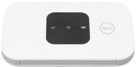 Freigeschalteter Mobiler WLAN-Hotspot | 4G LTE-Router | 2100 MAh | Bis zu 150 Mbit/s Download-Geschwindigkeit | Bis zu 10 WLAN-Verbindungsgeräte für Smartphones, Tablets und PCs