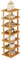 Napacoh 7 Tier Shoe Rack, Multi-purpose Waterproof Bamboo Shoe Shelf Storage Stand, Shoe Storage Organiser for Home Hallway Entryway Closet