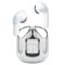 MarkHven Auriculares Inalámbricos Bluetooth, Audífonos Inalámbricos Bluetooth 5.3, Carga Rápida USB-C, 4 Mic con Reducción de Ruido ENC, Auriculares, Impermeable/Pantalla LED (Air Blanco)