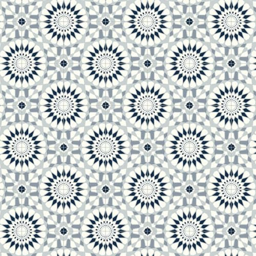 VINYL FLOORING UK Vidimus 578 Bluish Grey White Designer Effect Anti-Slip Vinyl Flooring For Kitchen, Bathroom, 2.8mm Thick Vinyl Sheet-3m(9'9) X 2m(6'6)-6m²