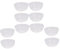DECORNIJIA 30stücke Teiliges Pvc Gesichtsmaske Mischschalen Wiederverwendbare Rührschalen Für Kosmetik Hautpflege Für Haarmasken Und Lotionen