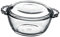 Garneck 1pc 275ml Steamed Egg Bowl Microwave Glass Egg Cooker Bowl with Lid