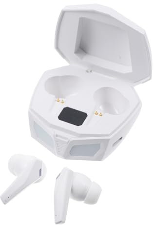 HOMSFOU 1Paar Gaming Kopfhörer mit Surround Sound Treiber Ergonomisches Design Niedrige Latenz für Präzisen für Spiele Modell