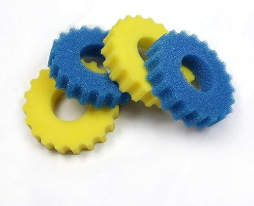 Teichfilter CPA-2500 CPA-5000 CPA-10000 CPA/CPF/CPW-2500 Fischteichfilter, biologische Baumwolle, Druckfilter, Koi-Fisch, feiner/grober Schaumstoff, 4 Stück