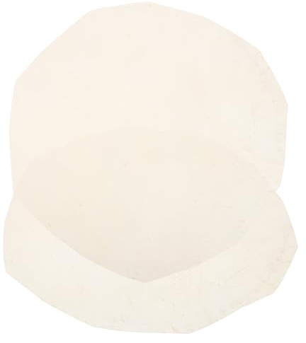 Afrikanische Trommelhäute aus Leder für Bongo und Drum | Robustes, Stoßfest und Schwingungsreduzierend, für Schlagzeug und Percussion, 2 Stück Packung