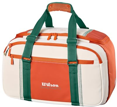Wilson Roland Garros 2026 SESSIONSOIRE Tennisschlägertasche für 2 bis 9 Schläger (basierend auf mittleren Schlägern)