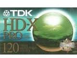 TDK E 120 HDX Video Cassette - Confezione da 1