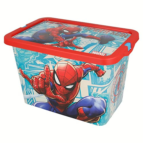 SCATOLA A CLIC 7 LITRI SPIDERMAN FUMETTI Stor