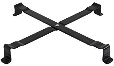 Big Green Egg Stand Dracrays BBQ Grill Stand Big Green Egg Zubehör XLarge schwarz