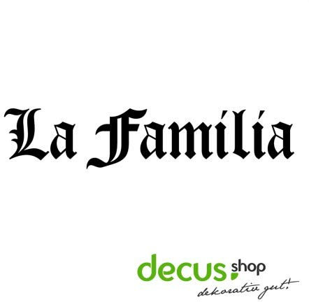 Decus Shop La Familia // Sticker OEM JDM Style Aufkleber