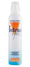 Intesa Set 12 Styling Spuma 300Ml Messa Falten und Haarkamm, Mehrfarbig, Einheitsgröße