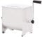Tidyard Mélangeur de Viande Manuel avec Couvercle Argenté 20 L INOX