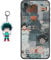 Staremeplz Anime Figure Design Case for iPhone SE 2020 / 7/8 [With Keychain], Soft Silicone TPU Protective Phone Case