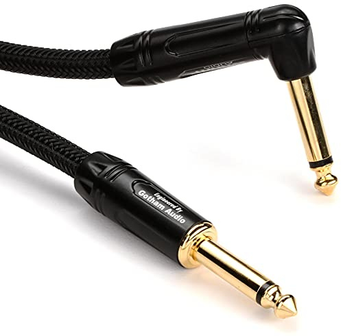 Warm Audio Prem-TS-1RT-10' Premier Series TS-Instrumentenkabel (gerade/rechtwinklig) – 3 m