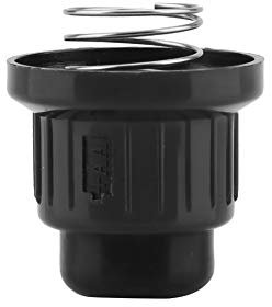 Tapón de encendido con botón pulsador, encendedor de plástico negro, tapa de encendedor, reemplazable, ligero, universal, portátil, para barbacoa, para generador de barbacoa, parrilla de gas para el h