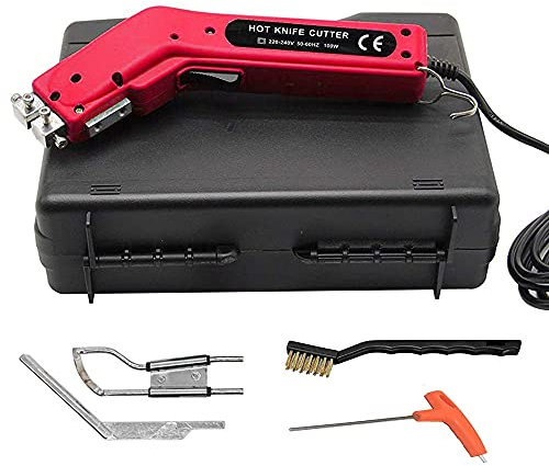 Beyondlife Seilschneider Heißes Messer Elektrisches Elektrischer Hot Knife Cutter Heilungsschneidwerkzeug Stoffmesser Cutter, mit Cutterfuß