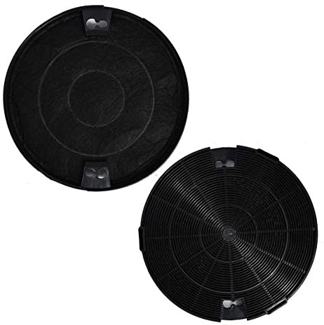 EVAYP / 2x Activated carbon filter/Compatible with AEG - Bauknecht - Elica - IGNIS - Whirlpool / 481249038013 NYTTIG FIL 600 50290652002 EHFC29 Type 29 CHF029 for kitchen hoods, cooker hoods
