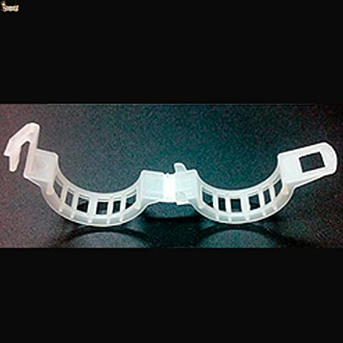 BricoLoco.com Clips Tomates, tomateras, Plantas trepadoras, Guisantes, pepinos. 200 uds. Fijación, guiado, sujeción, entutorar, Atado. Uso con Malla o guía. 28 mm. (200)