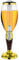 Girafe à Bière,Distributeur de Boissons Distributeur De Tour De Bière 1,5 L/3 L avec Tube De Glace Amovible, Distributeur De Boissons avec Robinet for Les Fêtes, Les Bars, Les Buffets