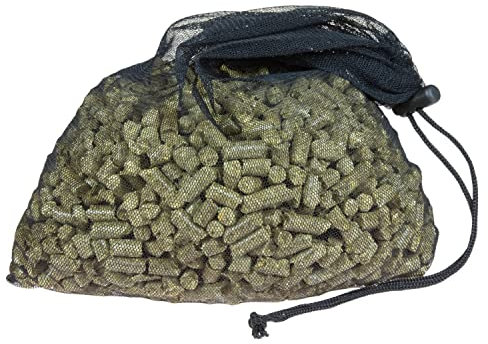 DRAK-Aquaristik Gerstenstroh-Pellets im Zugbandsack 1 Liter · Biologische Algenbekämpfung in Aquarium & Gartenteich