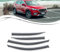 ZIROXI Autofenster Windabweiser für MG HS Ehs Phev Plug-in MGHS AS23 2018~2023 2024 Vorne Hinten Regenabweiser Car Wind Visier Deflectors Abdeckung Zubehör