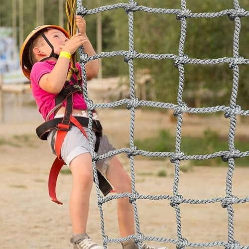 HAENJA Outdoor-Kletternetz for Erwachsene, wie viele Meter braucht Man, um EIN Paar Stücke zu bestellen? Dekoration (Color : 14mmX12cm, Size : 1mX1m)