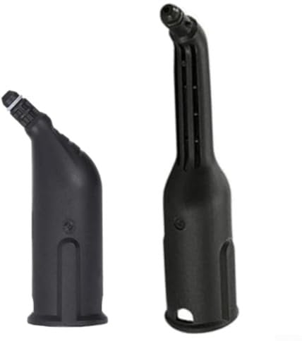 Emiif Power Nozzle Brush Replacement For Karcher SC1, SC2, SC3, SC4,SC5 Steam Cleaner-1 Pack Long Neck Nozzle And Black Nozzle