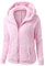 HAOLEI Felpe con Cappuccio Donna Felpa in Pile Patchwork Manica Lunga Felpe Donna con Zip Fronte-Retro Invernale Felpa Pelosa Casual Giacca Teddy Caldo Cappotto con 2 Tasche Offerte del Giorno Lampo