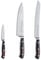 F. DICK Premier Plus - Kochmesser Set (für Profi- und Hobbyköche, 3er Set, 56 HRC, einfache Reinigung) 81474400