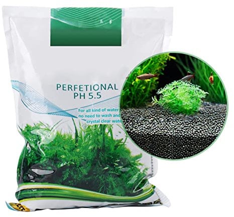 NOENNULL 1000 G Aquarium Soil, Aquatic Soil, Aquatic Soil, Aquarium Plant Soil, Aquatic Plant Soil, Aquatic Soil Substrate, Easy to Use, Bottom Water
