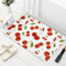 AIBIIN Cherry Badematte, niedliche rote Früchte, rutschfest, weiche Mikrofaser, saugfähig, Wasser-Badematte für Badezimmer, maschinenwaschbar, Badezimmer-Bodenmatte, 50 x 80 cm