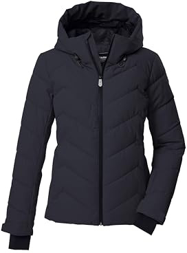 killtec Damen Ksw 31 Wmn Ski Qltd Jckt Skijacke/Steppjacke/Funktionsjacke in Daunenoptik mit Kapuze und Schneefang (1er Pack)