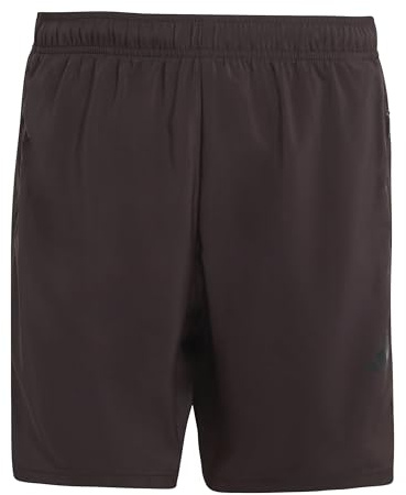 adidas Men's Workout Essentials Base Woven Short Shorts, Aurora Coffee, M 7 inch