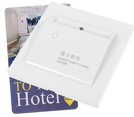 DIYEAH 40A Interruttore Scheda per Hotel e Pensioni Magnetico per Controllo Elettrico Accessorio Sicuro e Affidabile per Uso e Professionale