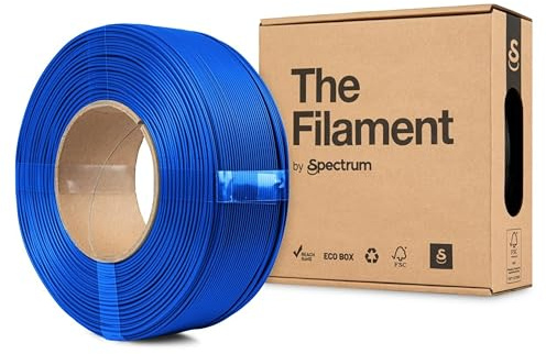 The Filament - Filament ReFill PLA Lite 1.75mm, BLUE, 1kg Spule, 3D Drucker Druckmaterialien, 3D Printer Printing Materials