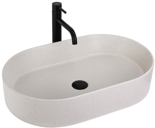 Rea- Aufsatzwaschbecken NADIA 60 Oval, Ohne