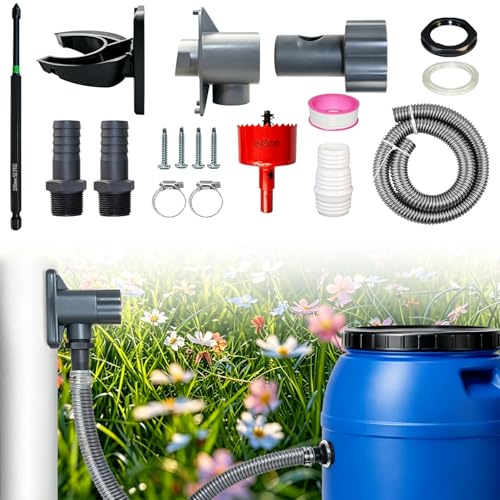 Raccolta dell'Acqua Piovana per Tubi di Scarico Tubo da 1m 25mm 70mm-110mm